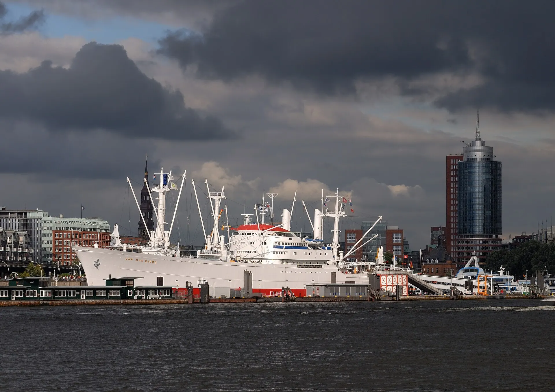 Museumsschiff Cap San Diego, Überseebrücken, Hamburg